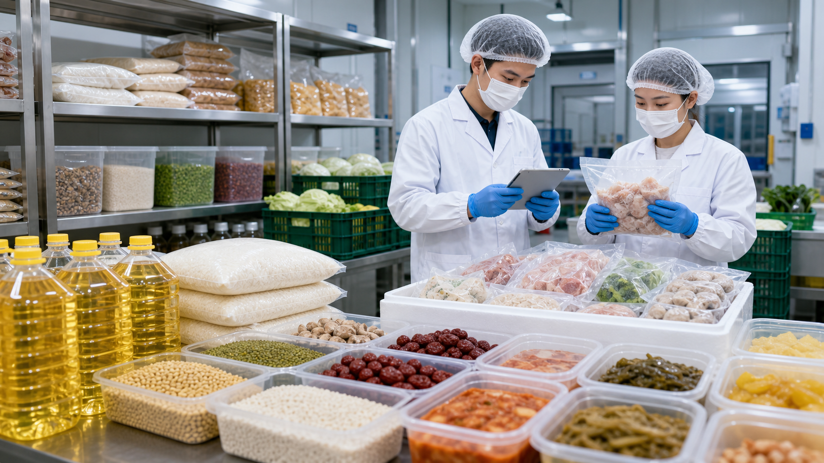 粮油类 干货类 冻品类 腌制品类